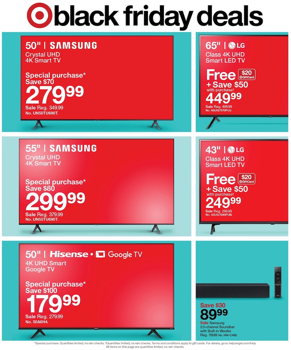 Target Black Friday Ad 19th – 25th November 2023 Page 5