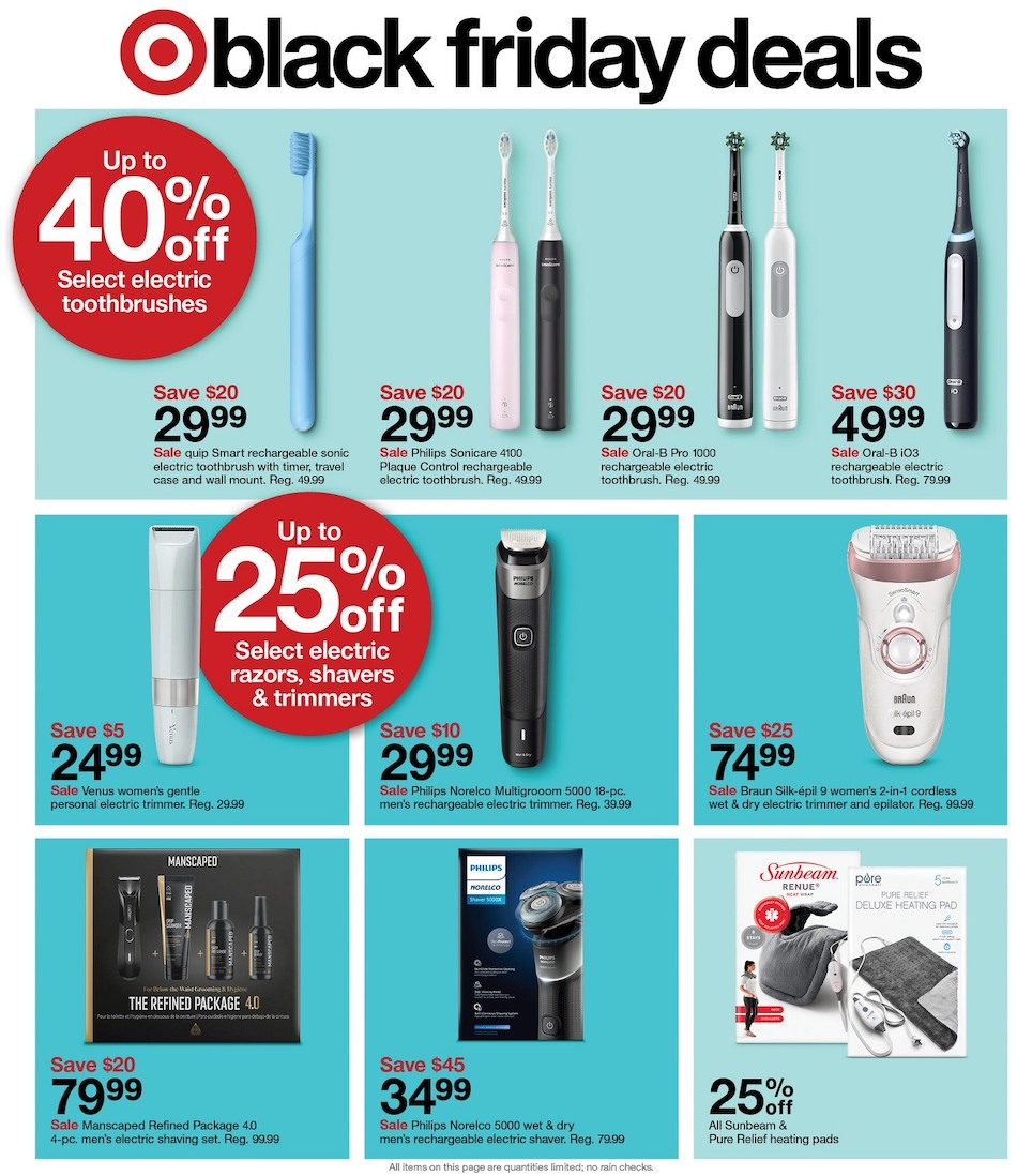 Target Black Friday Ad 19th – 25th November 2023 Page 50
