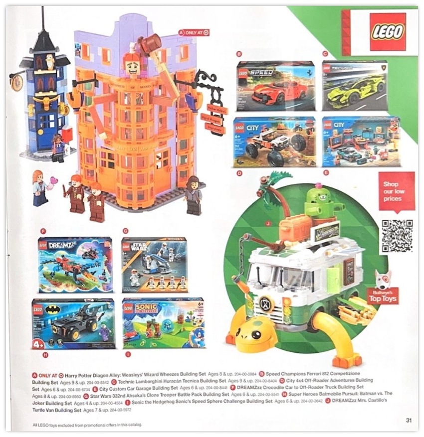 Target Toy Book 25th October – 25th December 2023 Page 31