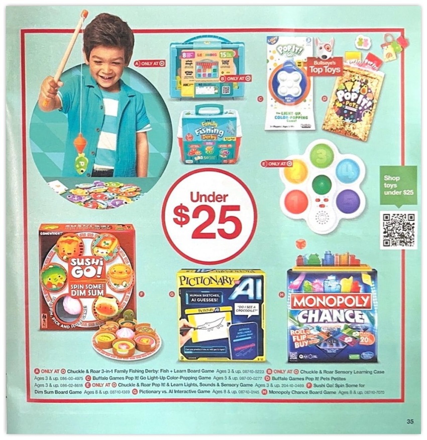 Target Toy Book 25th October – 25th December 2023 Page 35