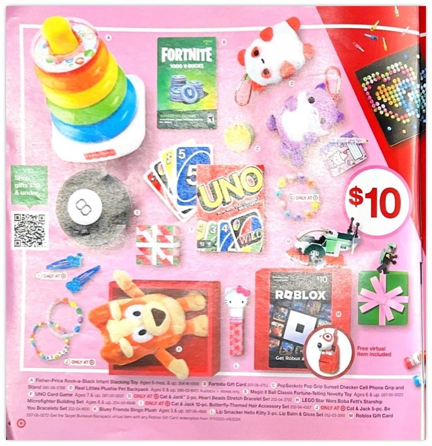 Target Toy Book 25th October – 25th December 2023 Page 4