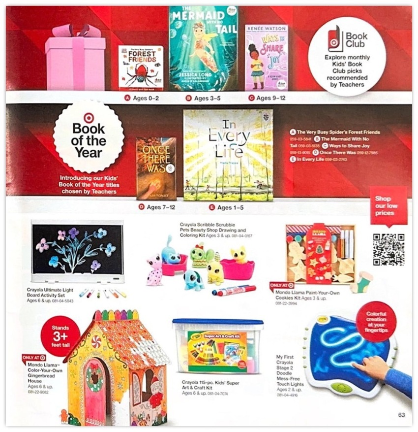 Target Toy Book 25th October – 25th December 2023 Page 63