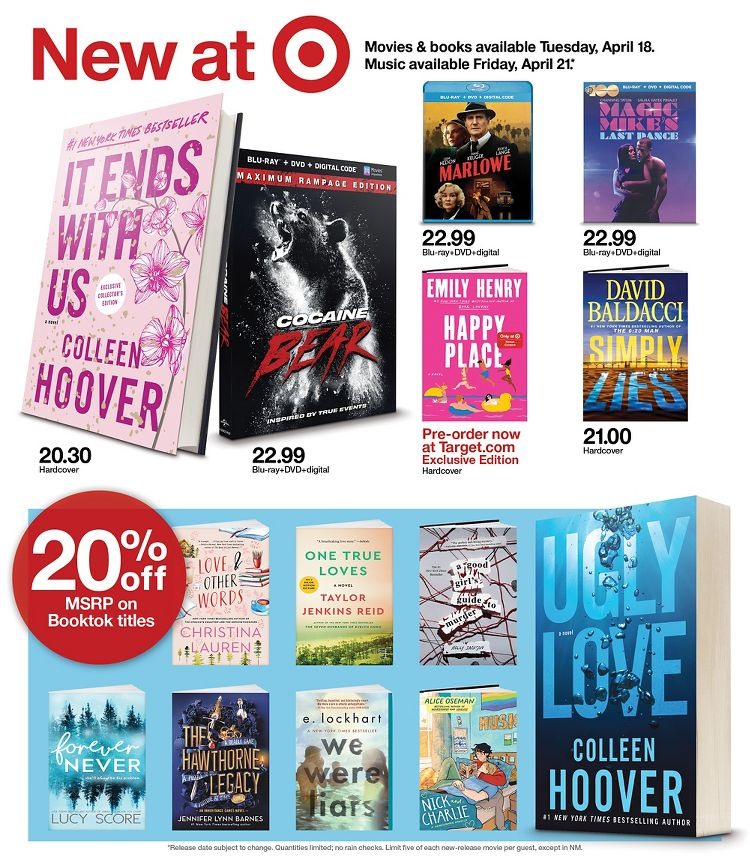 Target Weekly Ad Sale 16th – 22nd April 2023 Page 34