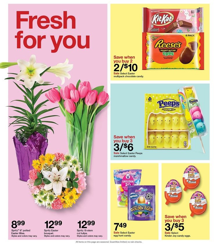 Target Weekly Ad Easter 2nd – 8th April 2023 Page 2