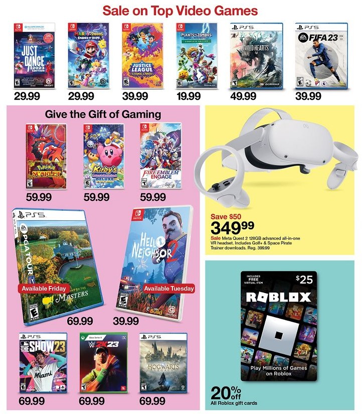 Target Weekly Ad Easter 2nd – 8th April 2023 Page 20