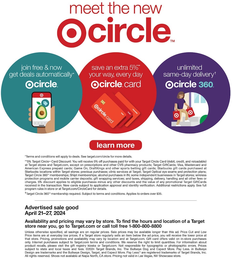 Target Weekly Ad 28th April – 4th May 2024 Page 29