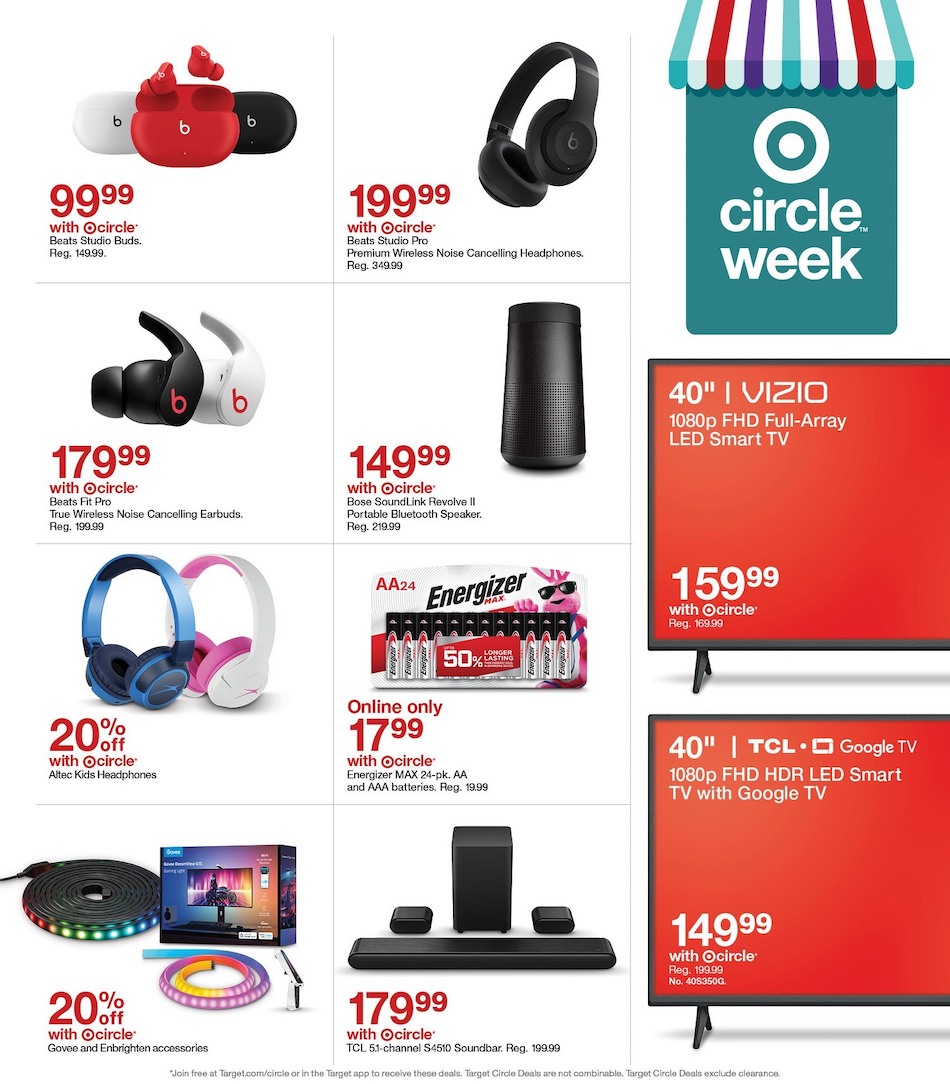 Target Weekly Ad 7th – 13th April 2024 Page 34