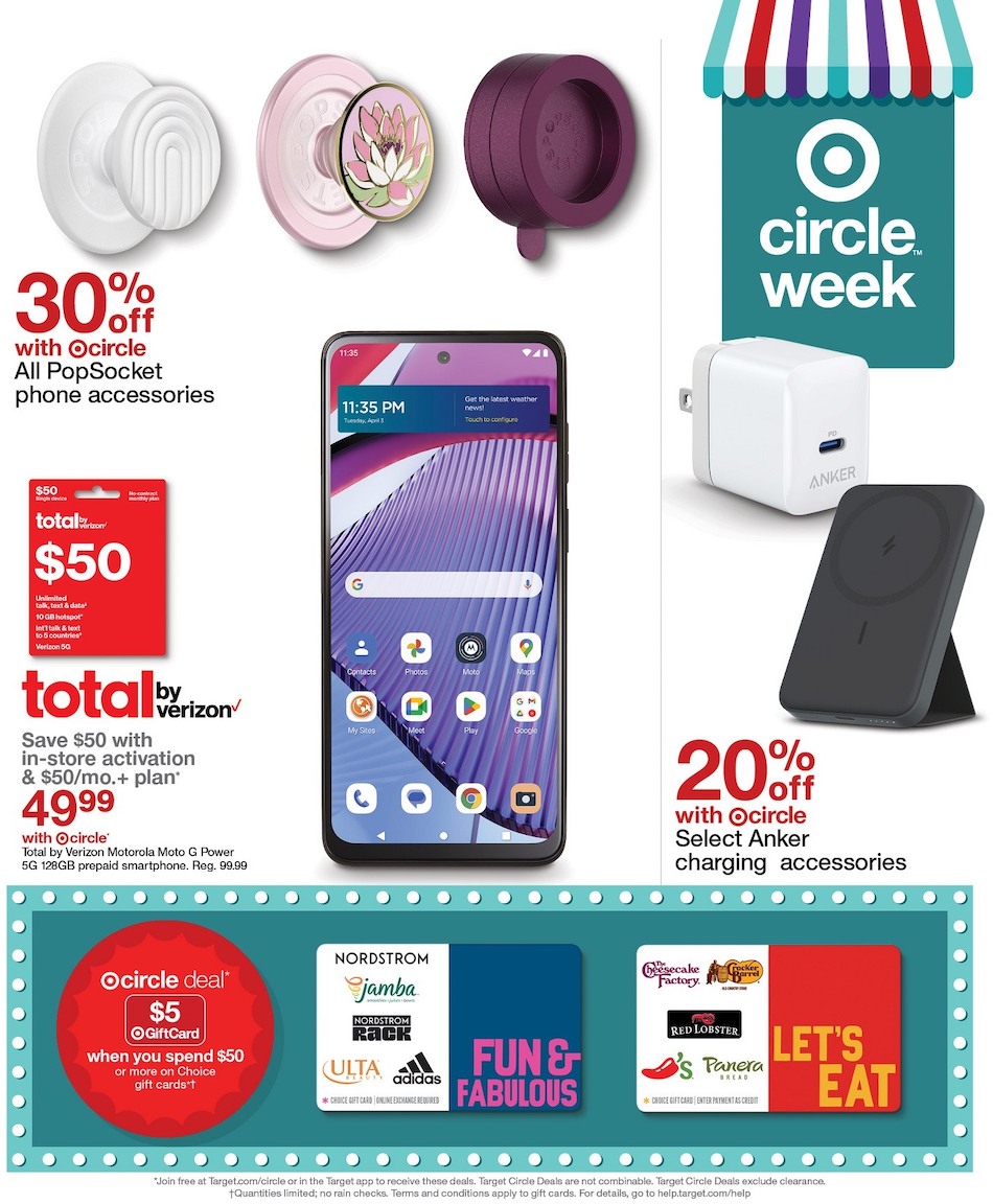 Target Weekly Ad 7th – 13th April 2024 Page 36