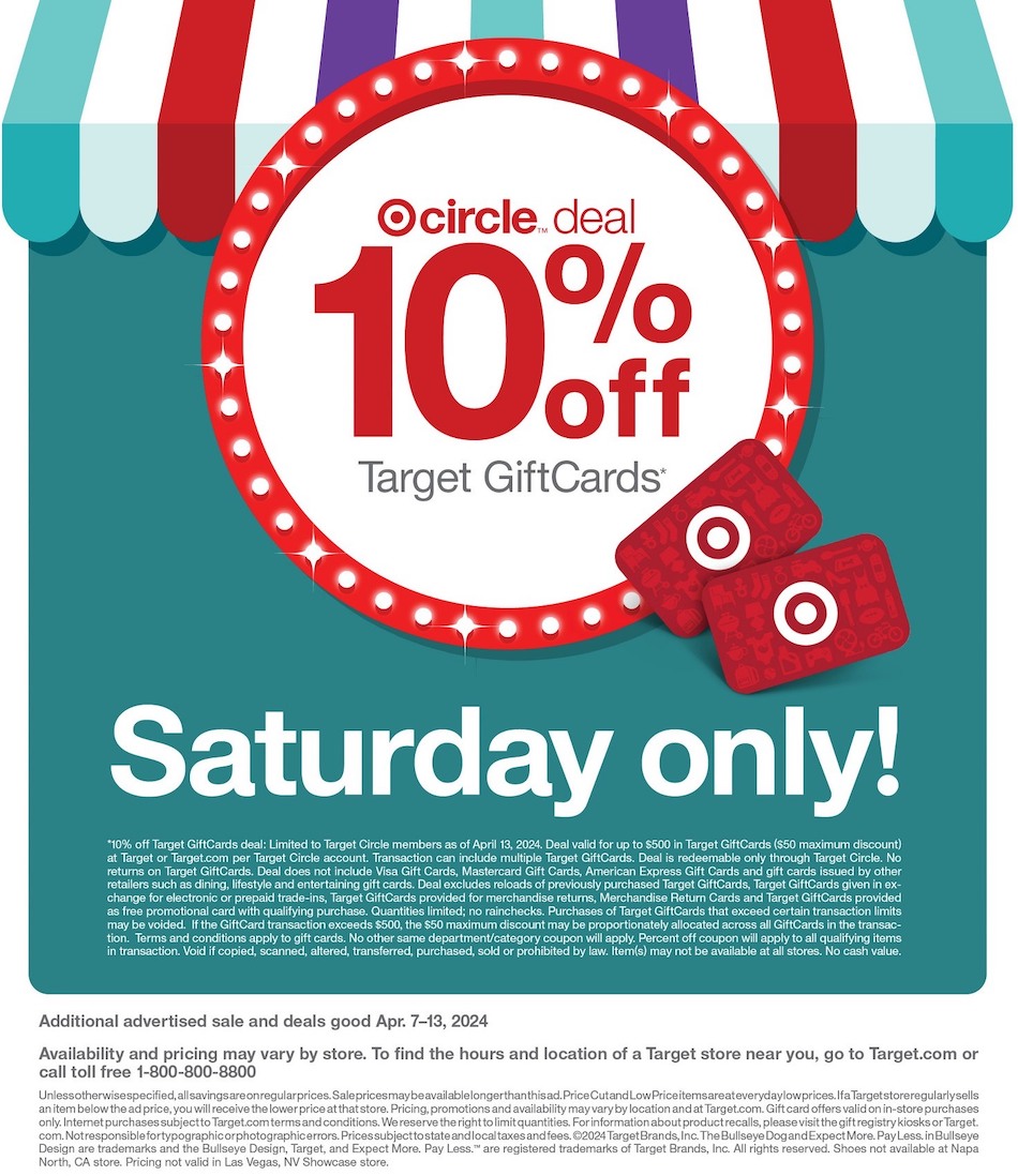 Target Weekly Ad 7th – 13th April 2024 Page 38