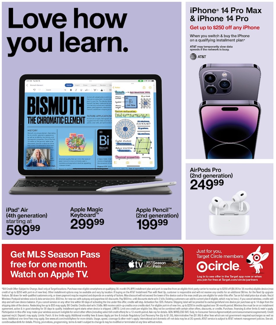 Target Weekly Ad 27th August – 2nd September 2023 Page 16