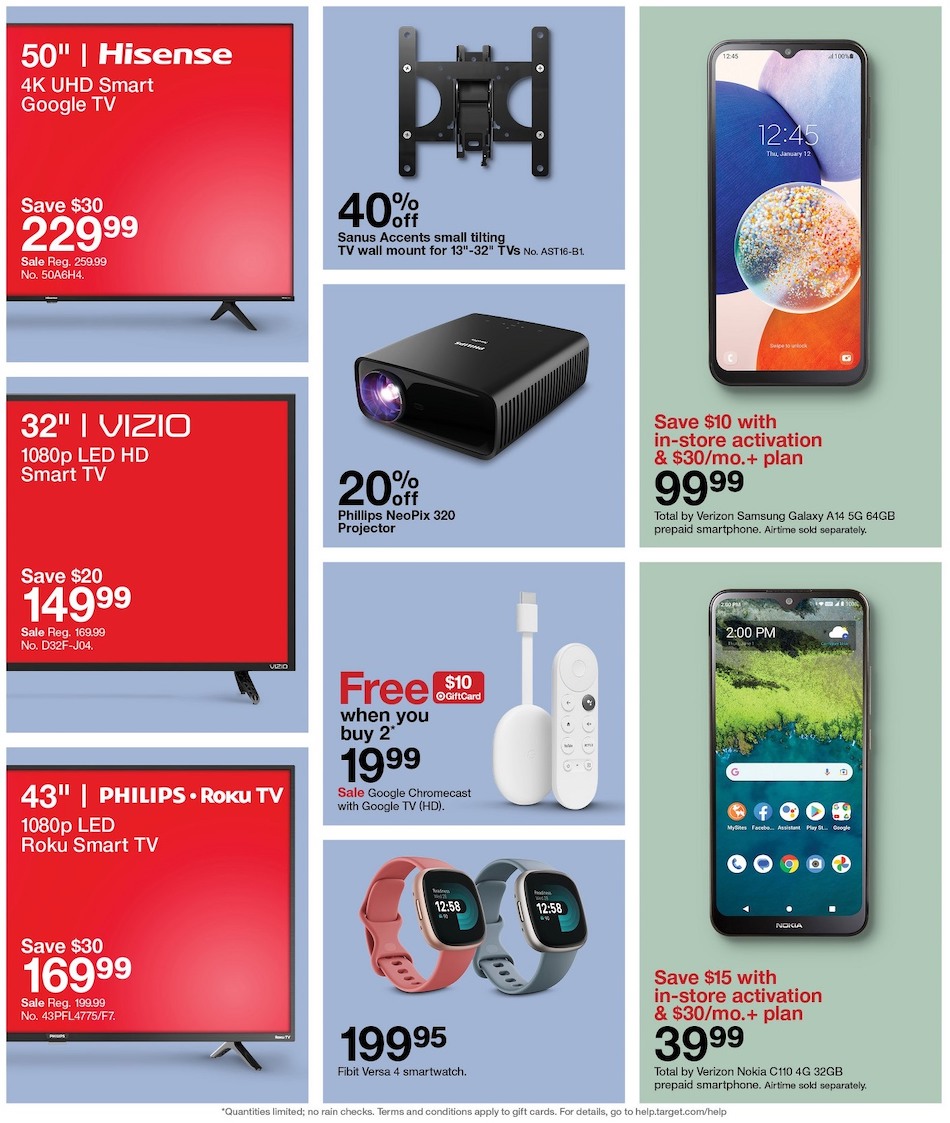 Target Weekly Ad 6th – 12th August 2023 Page 13