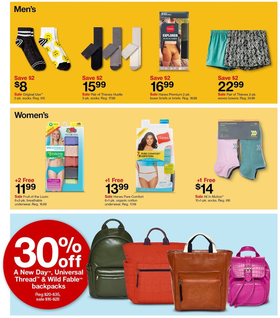 Target Weekly Ad 6th – 12th August 2023 Page 4