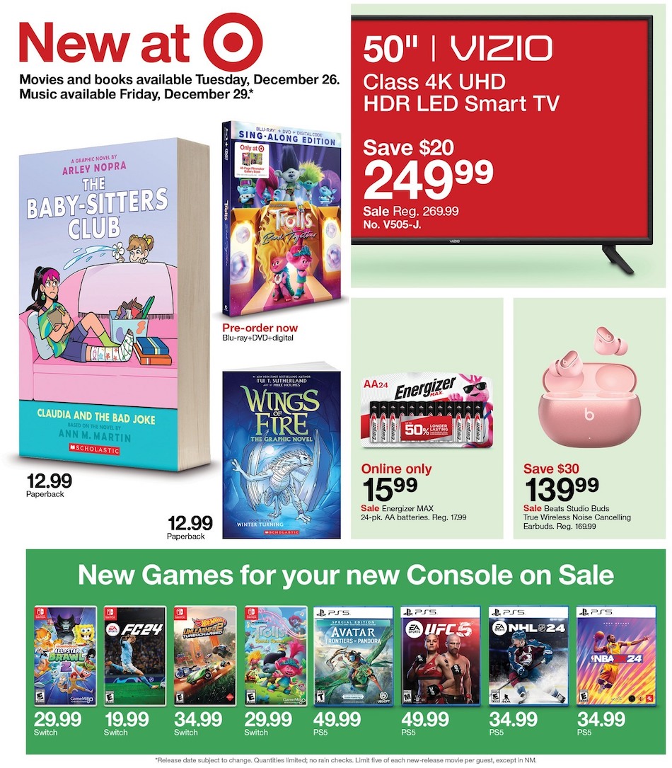 Target Weekly Ad 25th – 30th December 2023 Page 4
