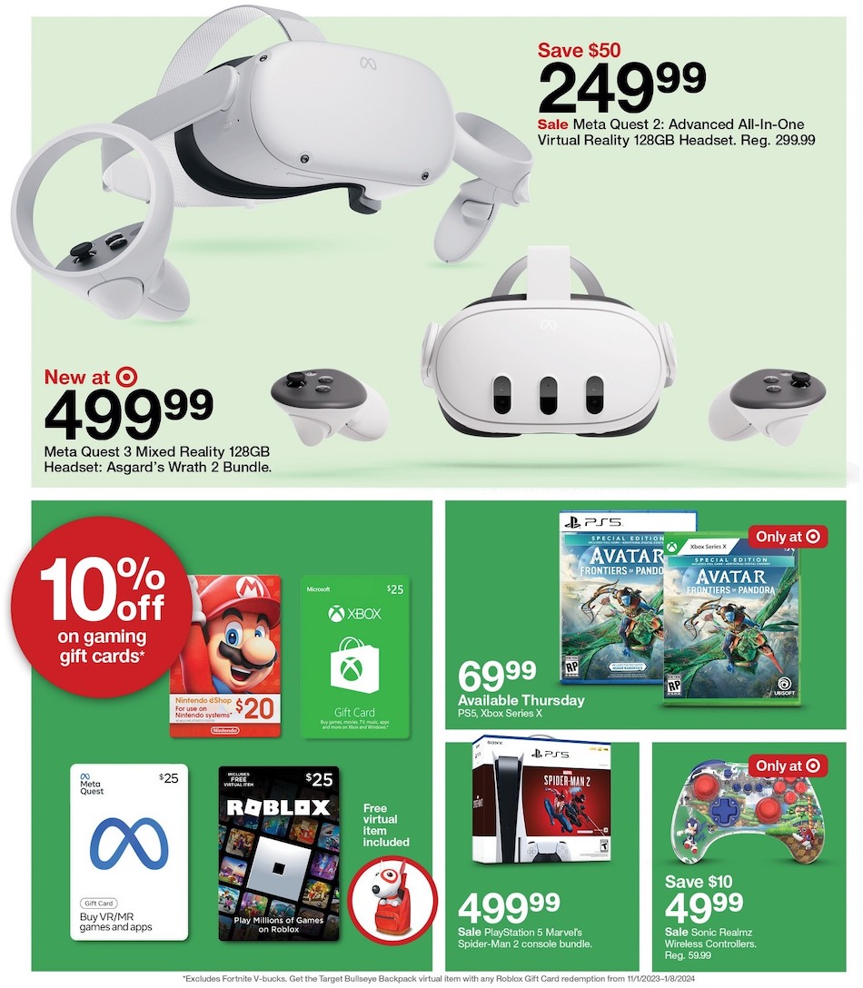 Target Weekly Ad 3rd – 9th December 2023 Page 17