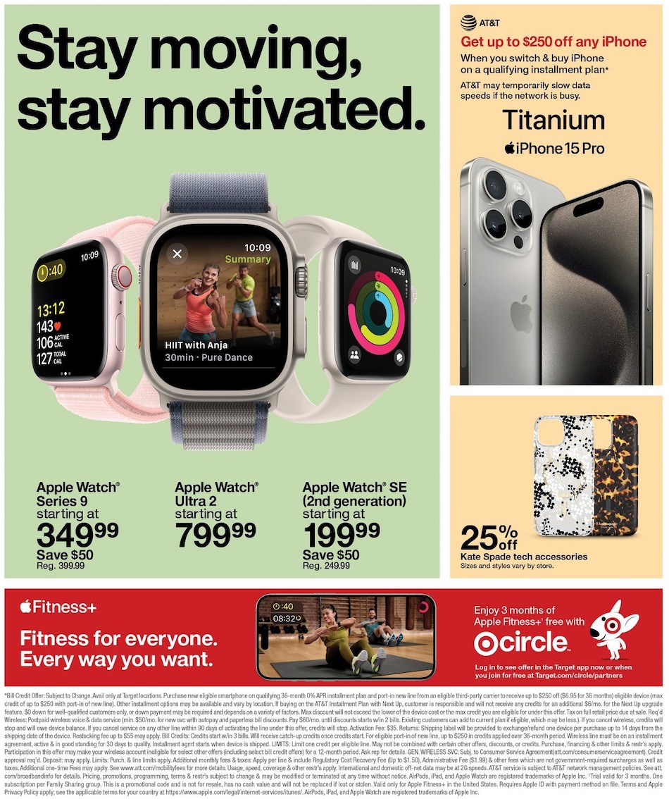 Target Weekly Ad 30th December – 6th January 2024 Page 9