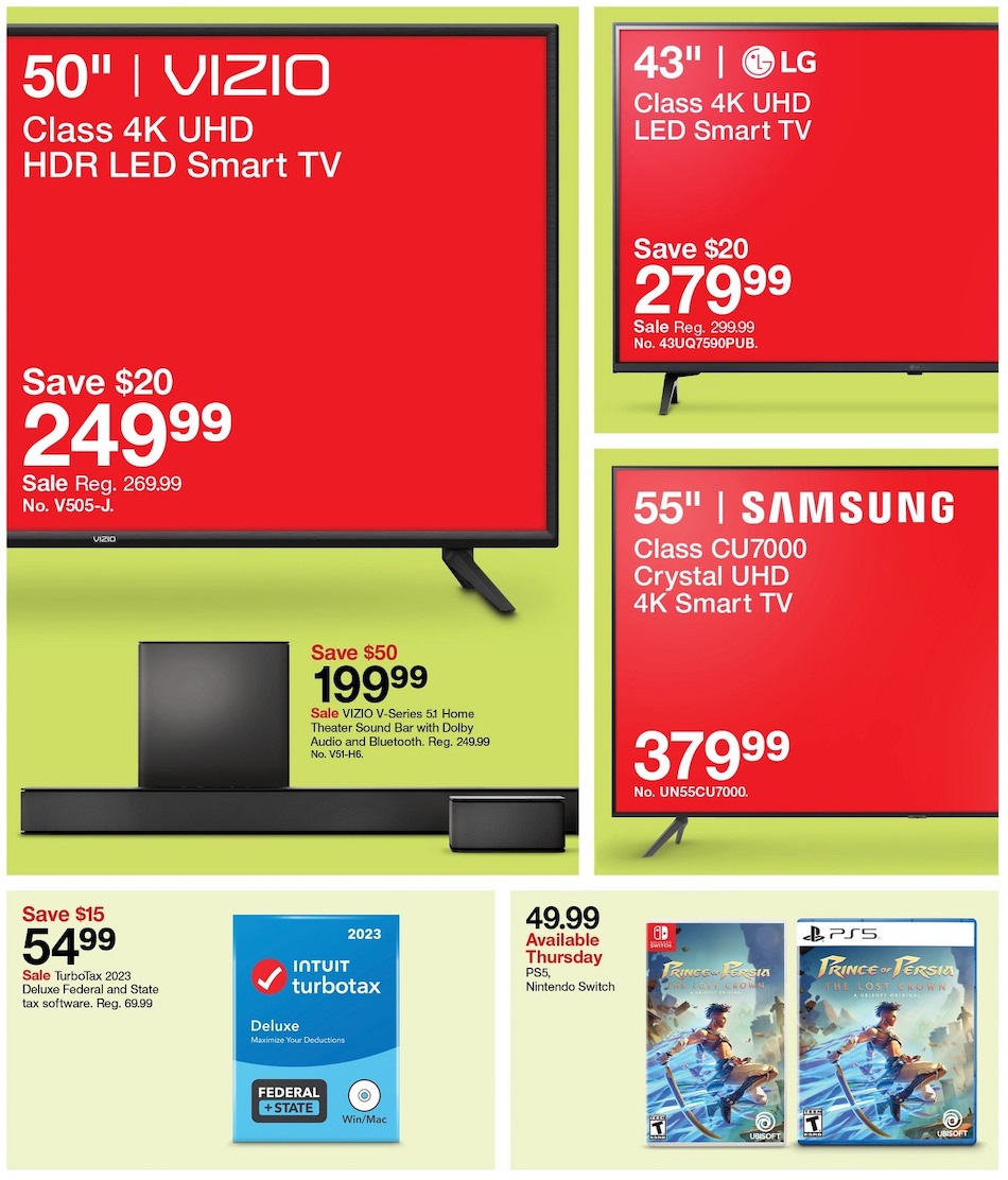 Target Weekly Ad 14th – 20th January 2024 Page 9