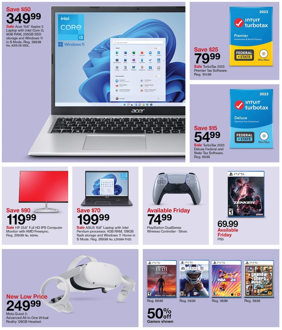 Target Weekly Ad 21st – 27th January 2024 Page 6