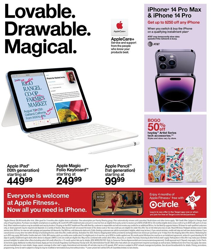 Target Weekly Ad 16th – 22nd July 2023 Page 10