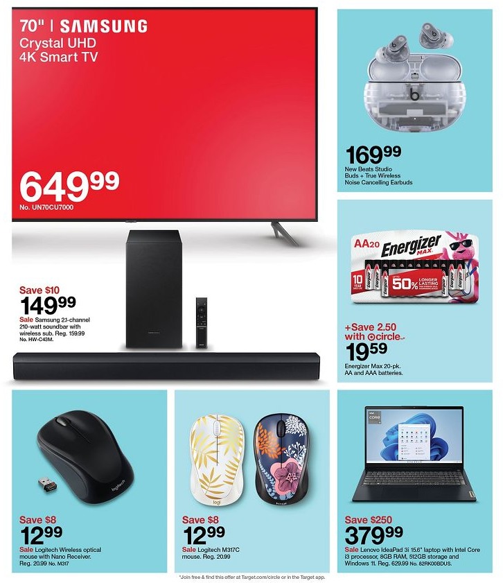 Target Weekly Ad 2nd – 8th July 2023 Page 12