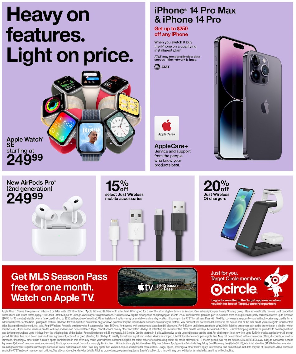 Target Weekly Ad 30th July – 5th August 2023 Page 18