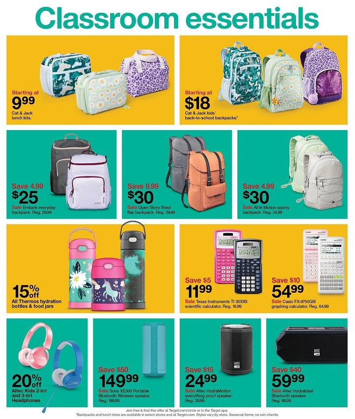 Target Weekly Ad 9th – 15th July 2023 Page 17