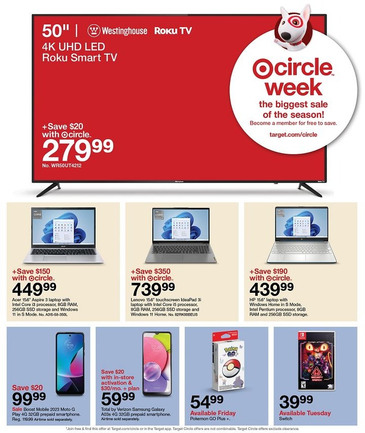 Target Weekly Ad 9th – 15th July 2023 Page 24