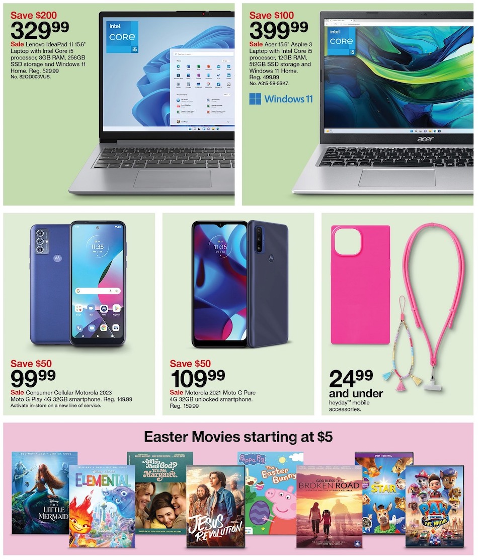 Target Weekly Ad 10th – 16th March 2024 Page 5
