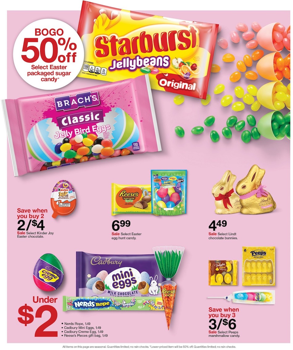 Target Weekly Ad Easter 24th – 30th March 2024 Page 2