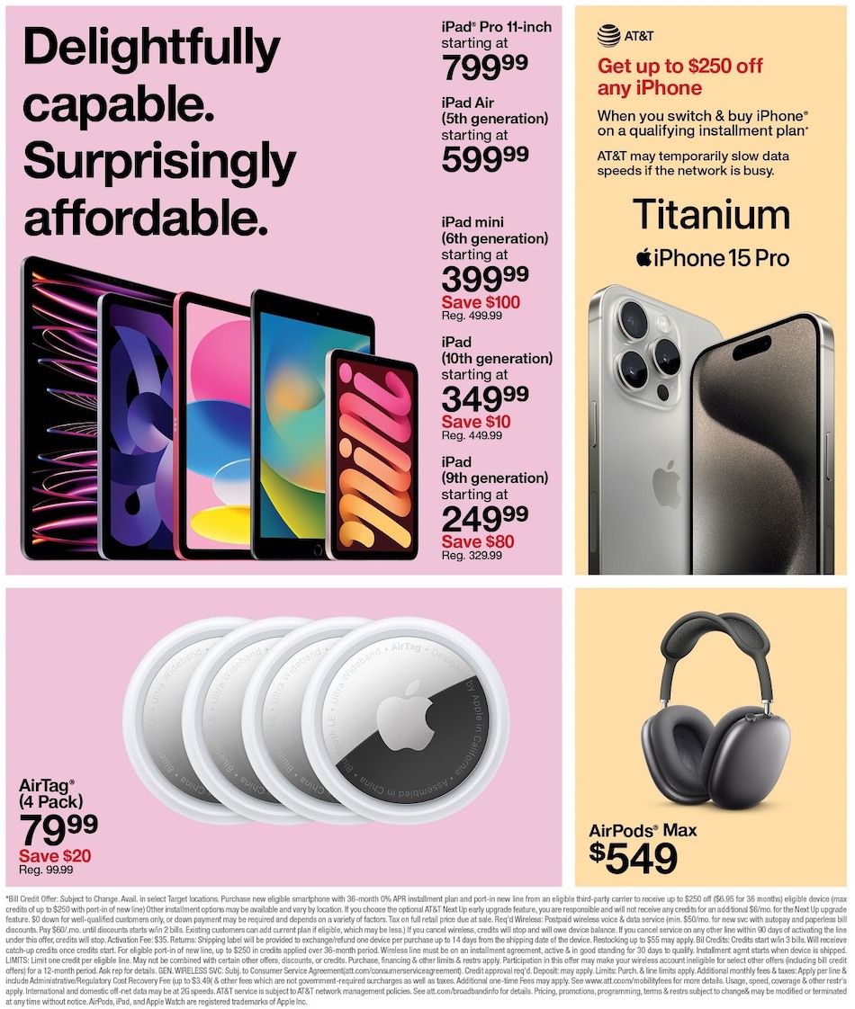 Target Weekly Ad Easter 24th – 30th March 2024 Page 9