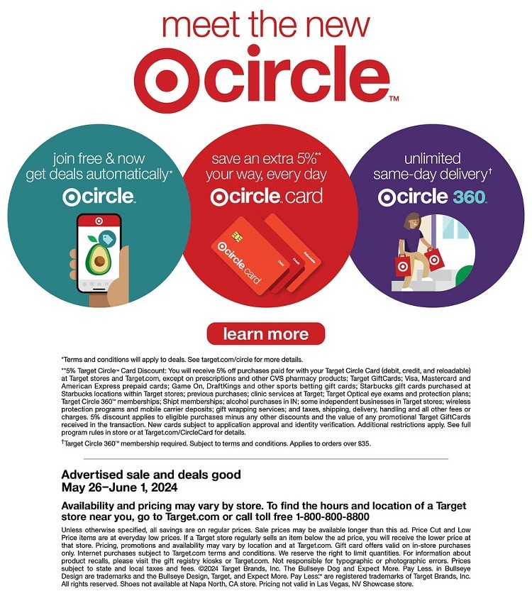 Target Weekly Ad 26th May – 1st June 2024 Page 28