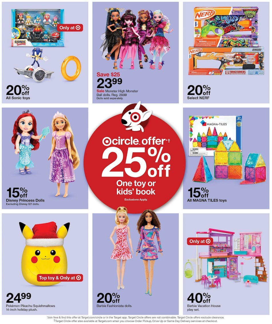 Target Weekly Ad Thanksgiving 12th – 18th November 2023 Page 22