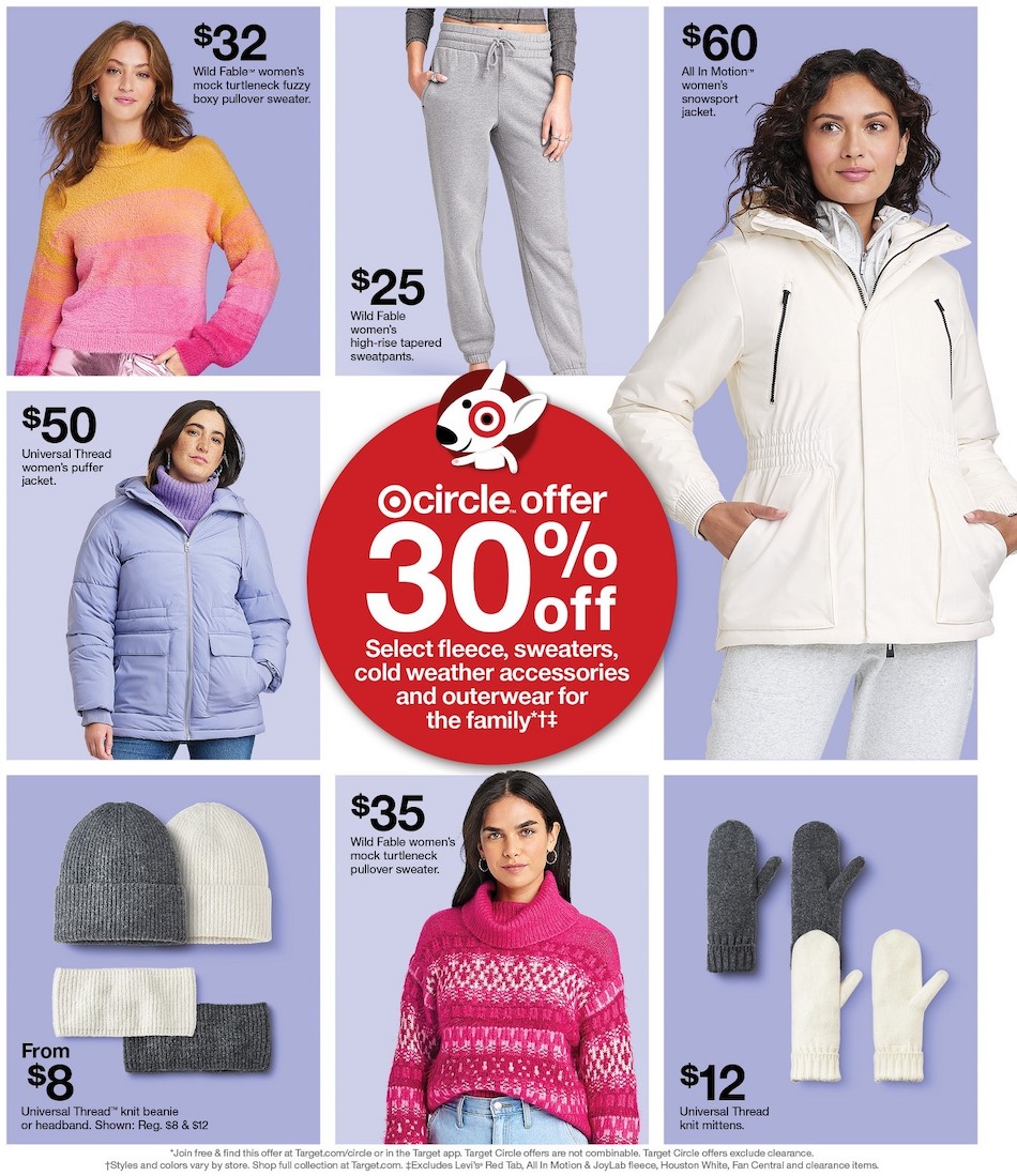 Target Weekly Ad Thanksgiving 12th – 18th November 2023 Page 26