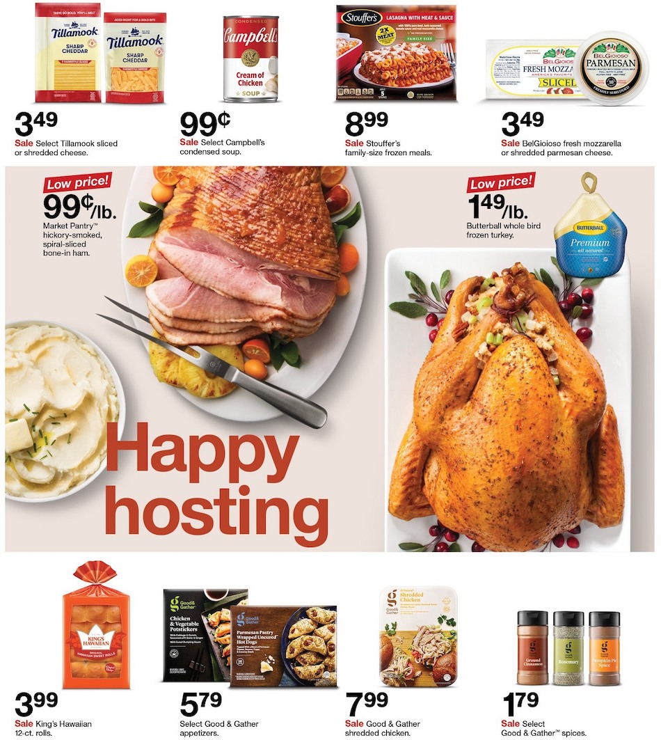 Target Weekly Ad Thanksgiving 12th – 18th November 2023 Page 3