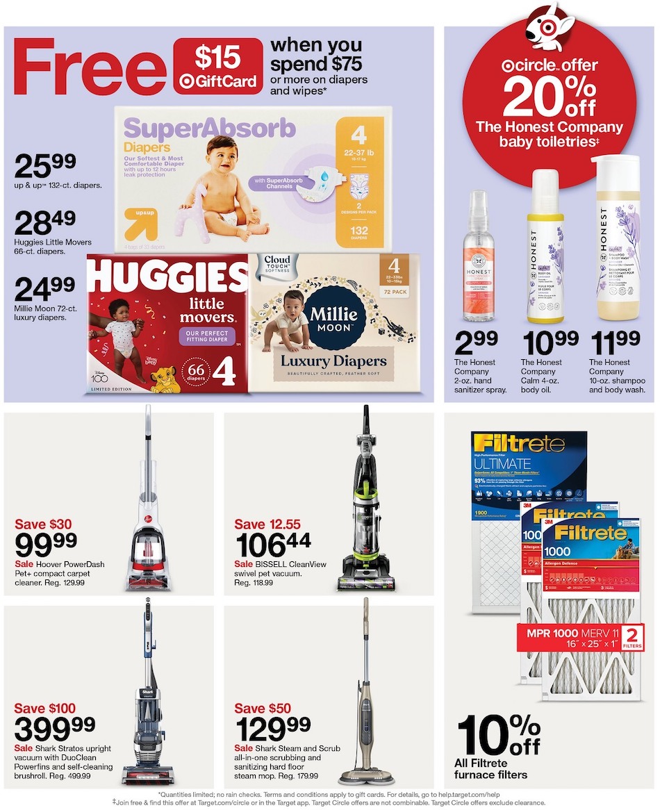 Target Weekly Ad Thanksgiving 12th – 18th November 2023 Page 32