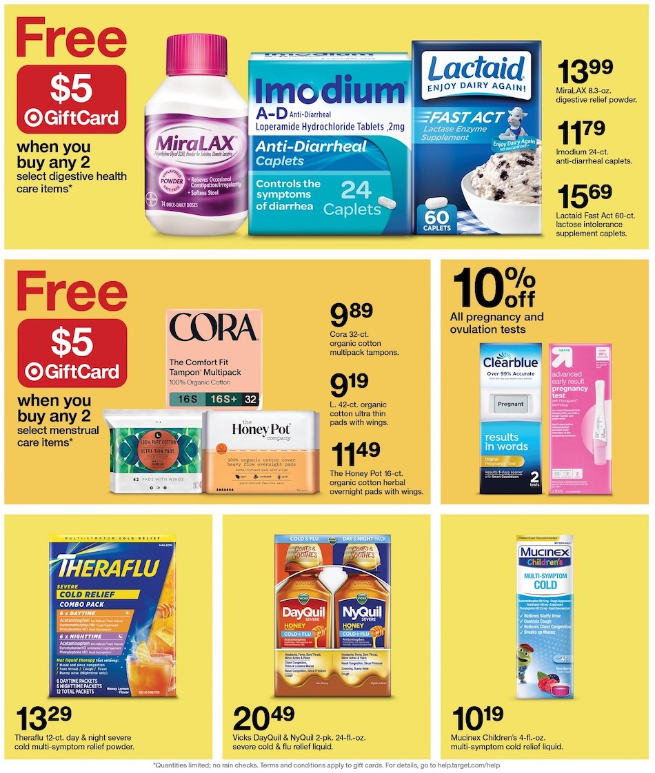 Target Weekly Ad Thanksgiving 12th – 18th November 2023 Page 39