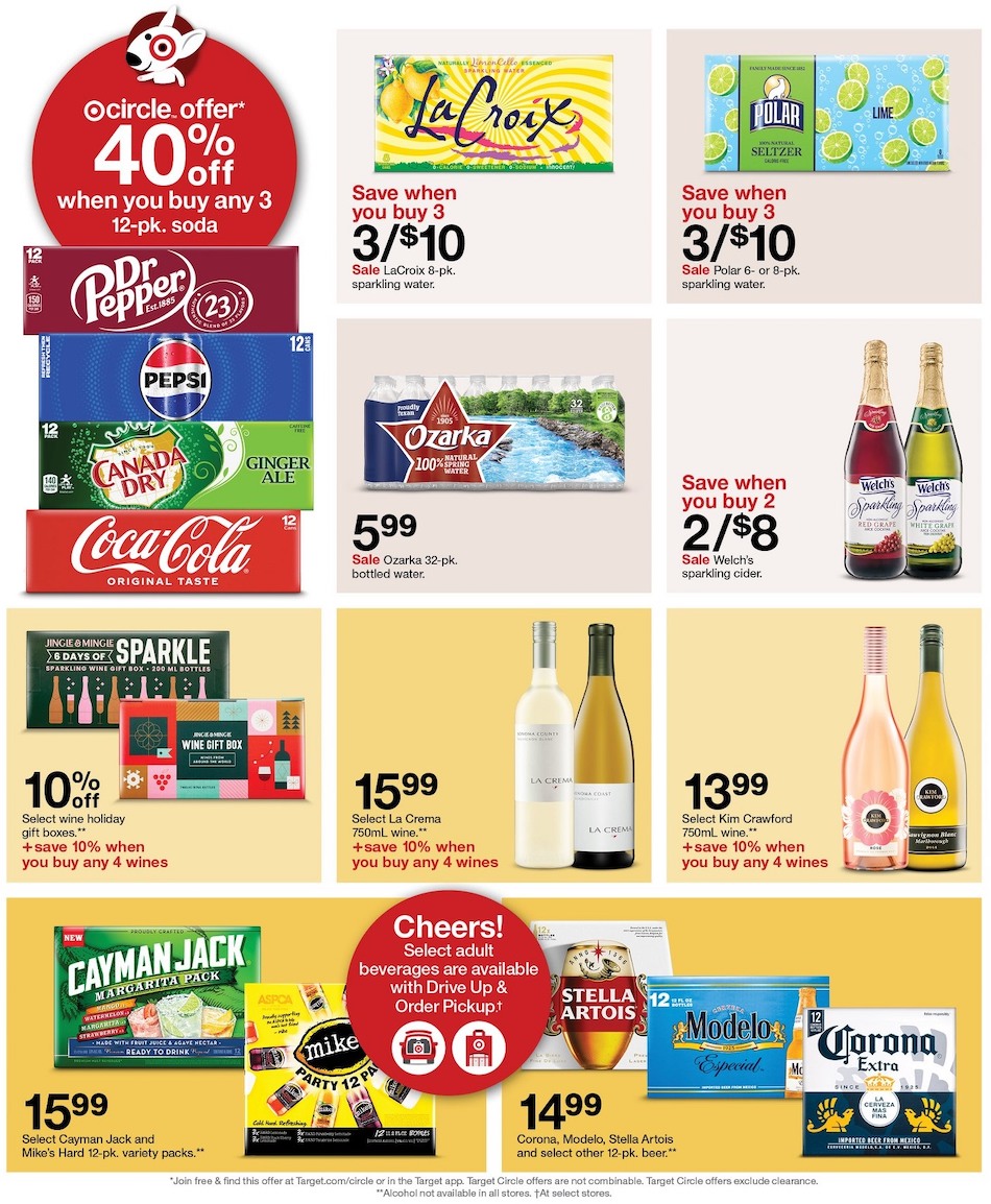 Target Weekly Ad Thanksgiving 12th – 18th November 2023 Page 4