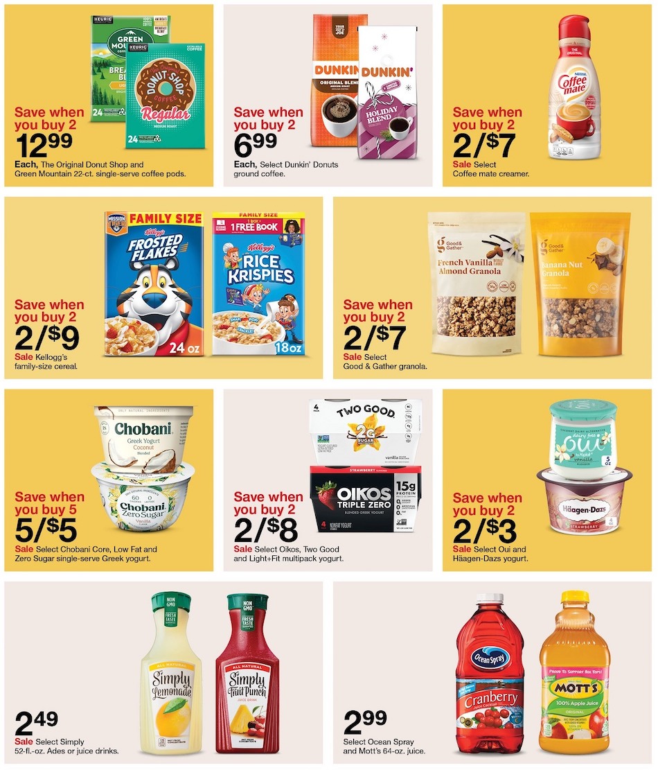 Target Weekly Ad Thanksgiving 12th – 18th November 2023 Page 7