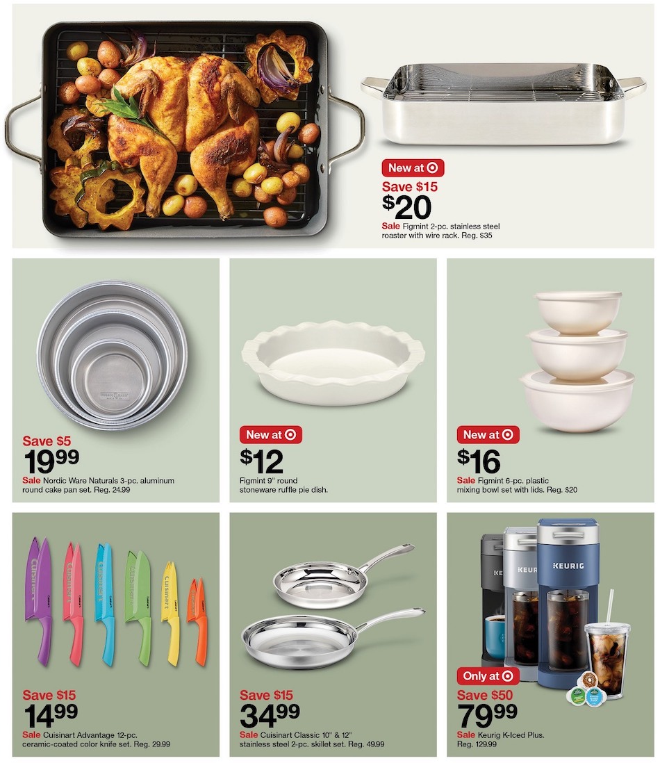 Target Weekly Ad Thanksgiving 12th – 18th November 2023 Page 9