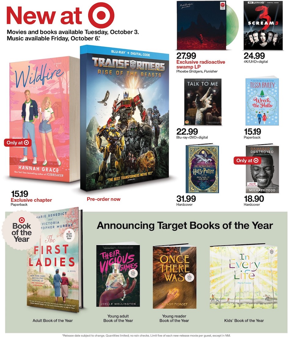 Target Weekly Ad 1st – 7th October 2023 Page 30