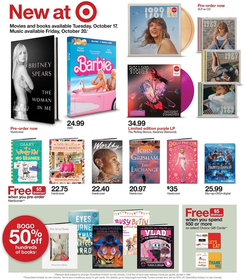 Target Weekly Ad Halloween 15th – 21st October 2023 Page 9