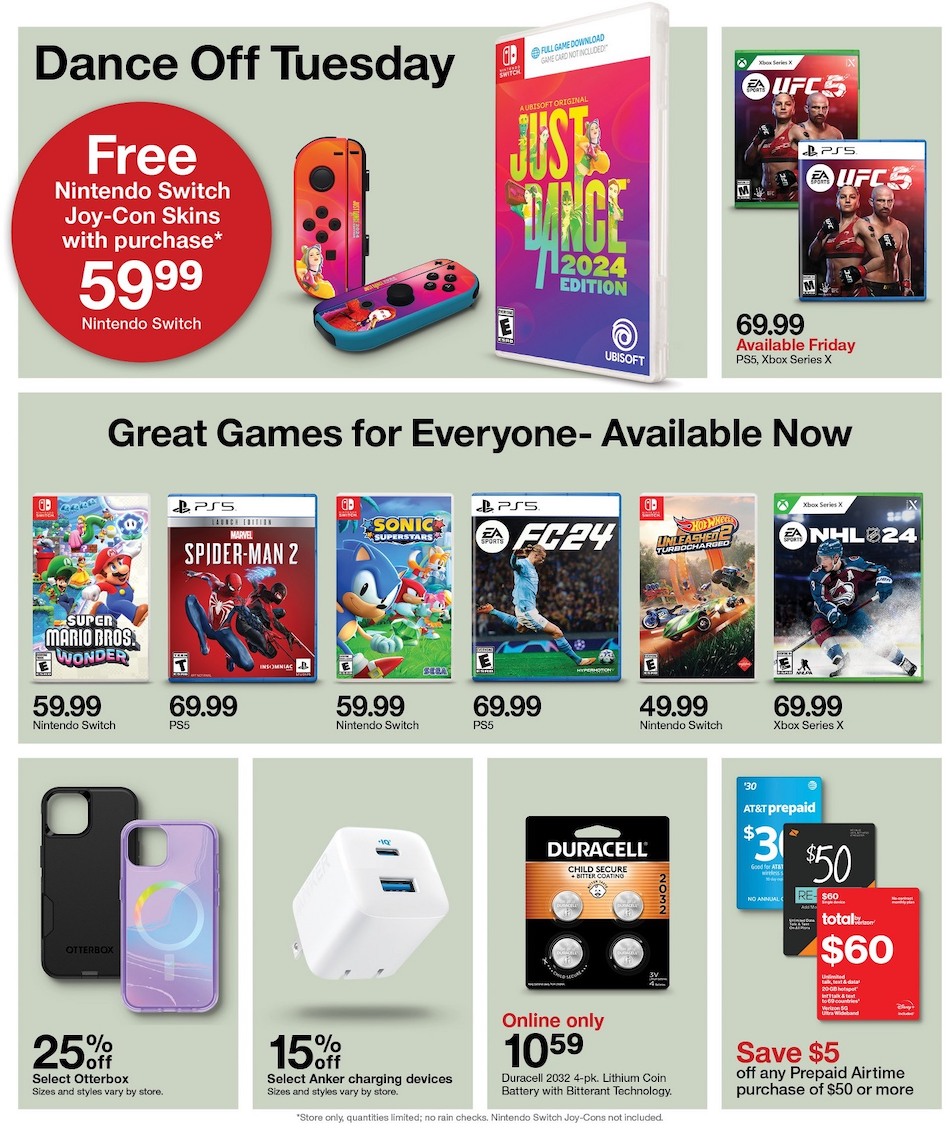 Target Weekly Ad 22nd – 28th October 2023 Page 9