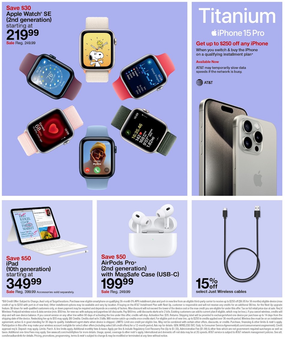 Target Weekly Ad Black Friday 29th October – 4th November 2023 Page 18