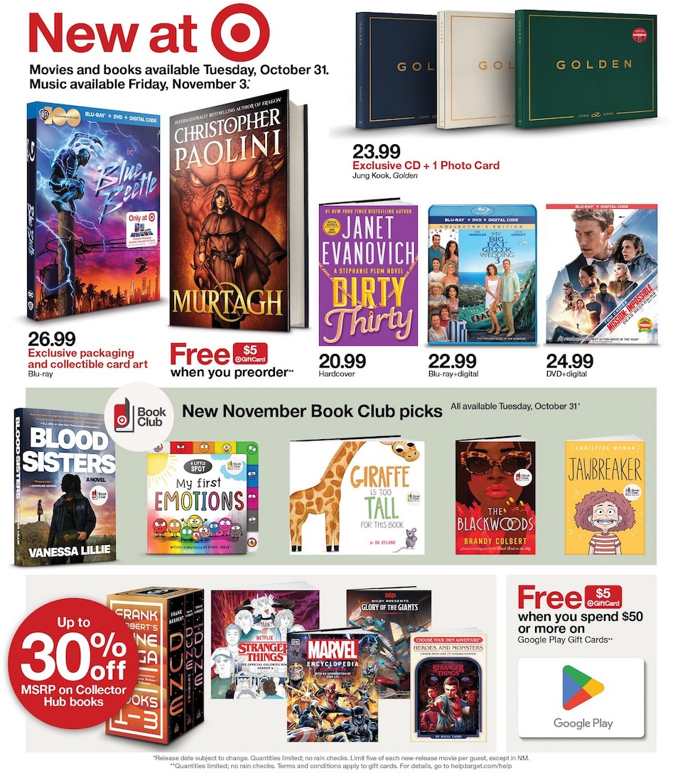Target Weekly Ad Black Friday 29th October – 4th November 2023 Page 19