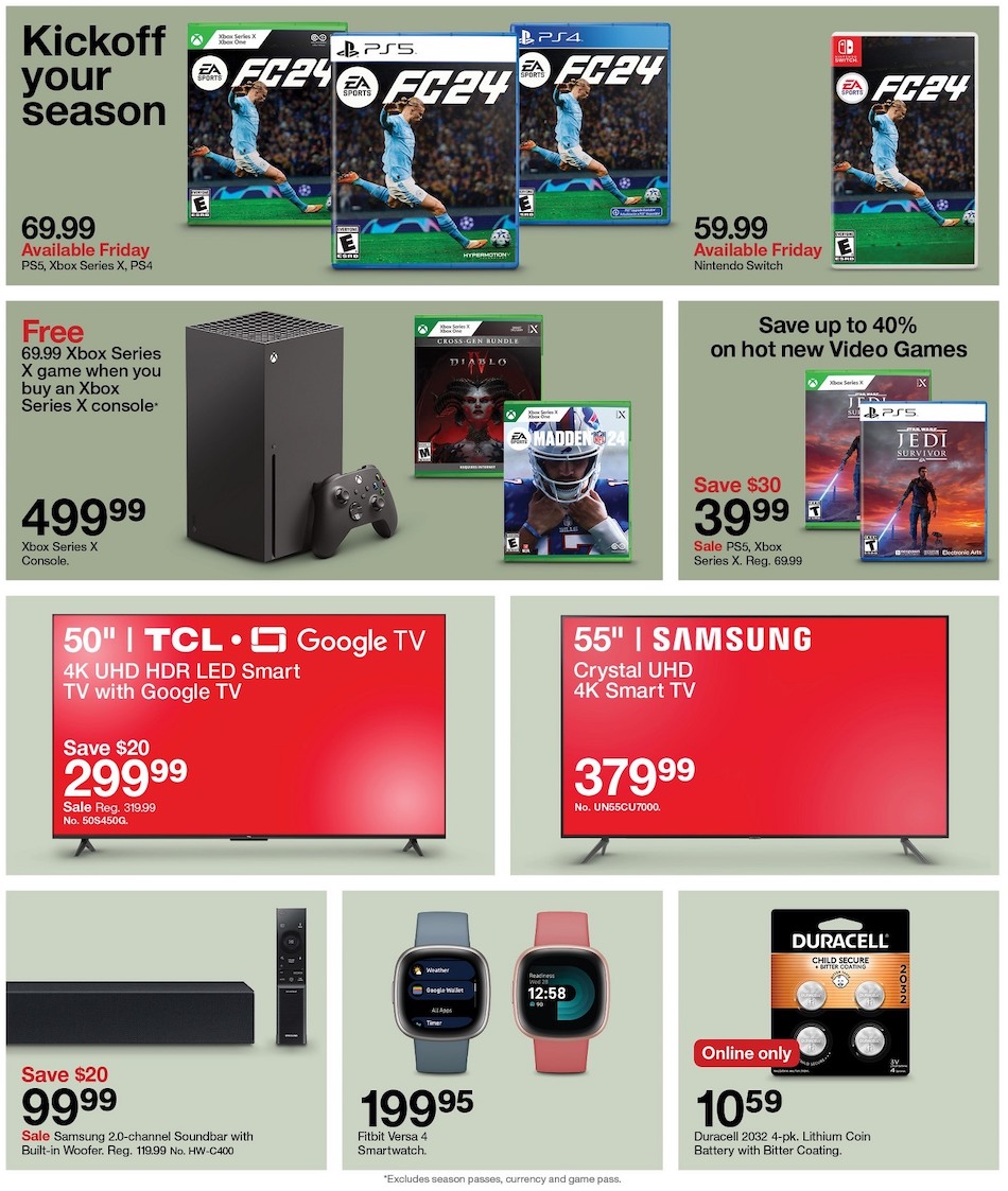 Target Weekly Ad 24th – 30th September 2023 Page 12