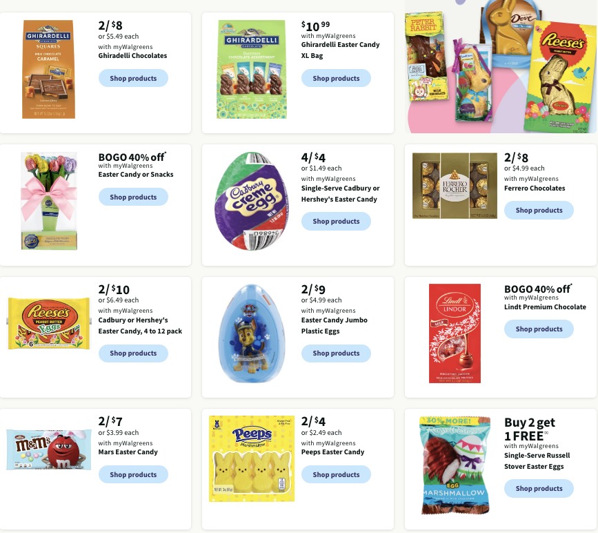 Walgreens Weekly Ad Easter 2nd April 2023 Page 42