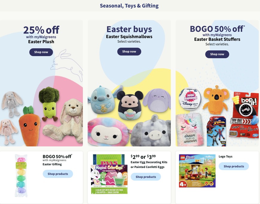 Walgreens Weekly Ad Easter 2nd April 2023 Page 45