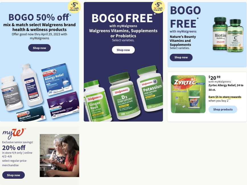 Walgreens Weekly Ad Easter 2nd April 2023 Page 7