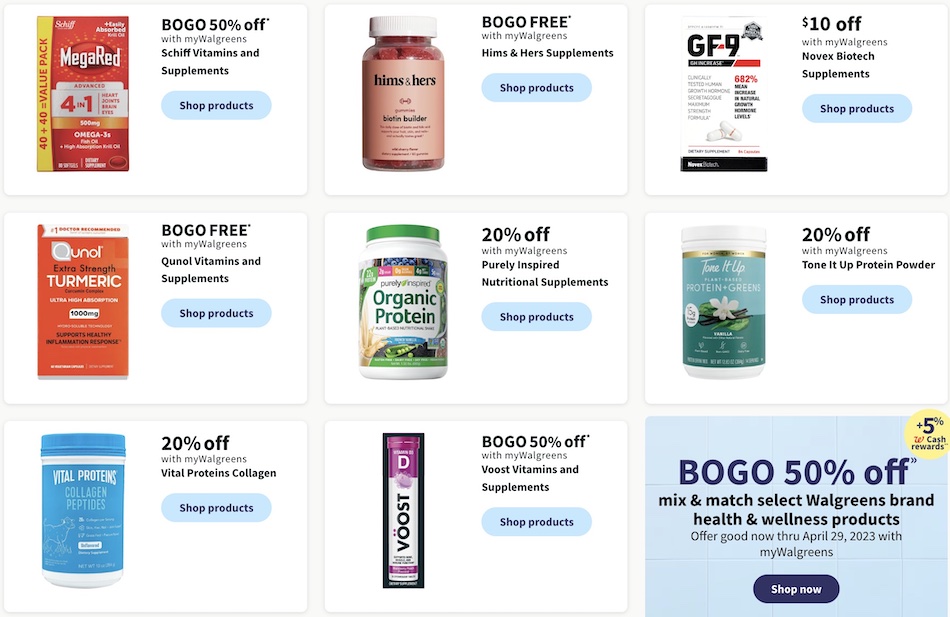 Walgreens Weekly Ad Sale 23rd – 29th April 2023 Page 16