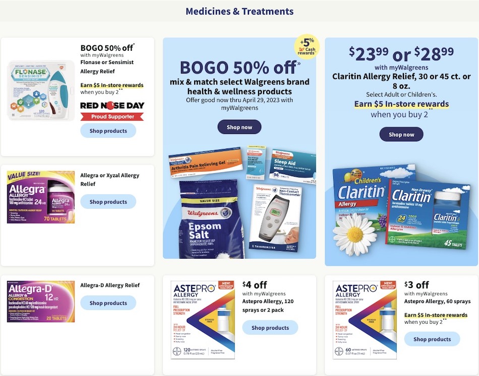 Walgreens Weekly Ad Easter 9th – 15th April 2023 Page 14