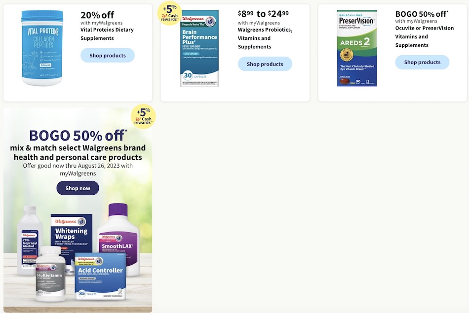 Walgreens Weekly Ad 20th – 26th August 2023 Page 11